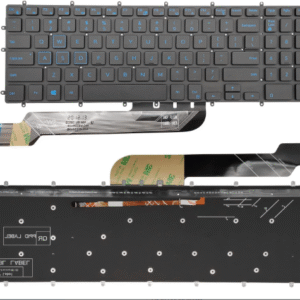 Laptop Keyboard For Dell Inspiron 15 5567, 3579, 3583, 3779, 5565, 5765 7566, 7577, 7773, 7778 Series With Backlight (Blue)