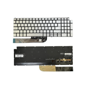 Laptop Keyboard For Dell Inspiron 5593, P88F, 5598, 5590, 5584, 5594, 7590 Series (Silver)