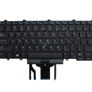 Laptop Keyboard for Dell Latitude E5450, E5470, E7470, 5480, 7480, E7450 With Backlight and With Trackpoint