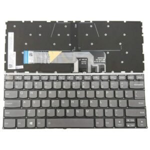 01_Laptop Keyboard for Lenovo Yoga C740‑14, Yoga 530‑14, 730‑13, 730‑15, C640‑13, S Laptop Keyboard for Lenovo Yoga C740‑14, Yoga 530‑14, 730‑13, 730‑15, C640‑13, S740‑14I, S530‑13 Series, IdeaPad 530S-14, C340‑14, Flex 6‑14 Series (With Backlight)