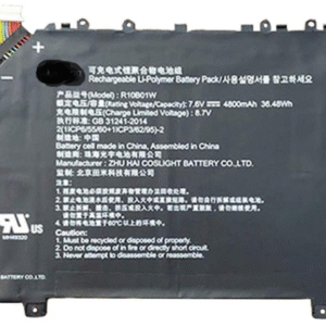 R10B01W Laptop Battery For Xiaomi Air 12.5 Series Notebook R10BO1W